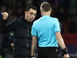 Xavi Dihukum Skorsing Dua Pertandingan dan Denda oleh UEFA