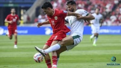 Timnas Indonesia Tumbang Lawan Irak, Peluang Lolos Tetap Terbuka! Berikut Skenarionya