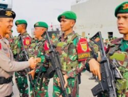 Pangdam II/Sriwijaya Pimpin Upacara Pemberangkatan Satgas Pamtas ke Perbatasan RI-PNG