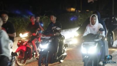 Takbir Keliling Pemkab Empat Lawang, Semarak Konvoi Bising atau Syiar Agama?