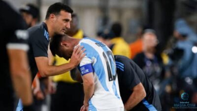 Argentina Hadapi Peru Tanpa Messi dan Scaloni