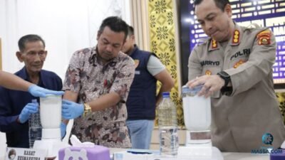 1,4 Kg Sabu Dimusnahkan Polrestabes Palembang, 4 Tersangka Diamankan