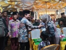 Kehadiran Yulius Maulana di Aqiqah Aleena Ramadani Disambut Antusias Warga Desa Suka Makmur