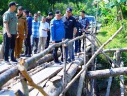 Jembatan Rusak di Desa Danau Cala Segera Diperbaiki