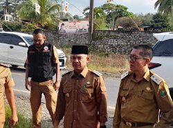 Pj Bupati Empat Lawang Tinjau Lokasi Kebakaran di Tanjung Kupang