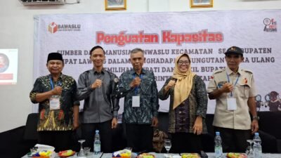 Bawaslu Empat Lawang Perkuat SDM Panwascam Jelang PSU