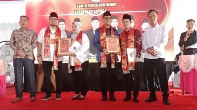 Nomor Urut Paslon Bupati Empat Lawang Ditetapkan, Bawaslu Minta Masyarakat Jaga Kondusifitas Pilkada