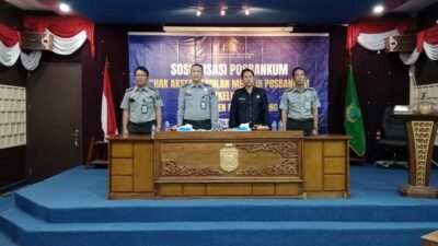 Sosialisasi Posbankum: Wujudkan Hak Akses Keadilan hingga Desa dan Kelurahan