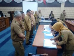 Teken Fakta Integritas, Bupati Joncik Tegaskan Jabatan Adalah Amanah