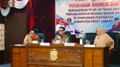 Bupati Empat Lawang Pimpin Sosialisasi PP 94/2021, Tegaskan Komitmen Disiplin dan Integritas ASN