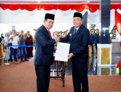 Syafaruddin Resmi Jabat Penjabat Sekretaris Daerah Kabupaten Muba