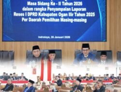 DPRD Ogan Ilir Gelar Rapat Paripurna ke-XXVIII Penyampaian Laporan Reses I