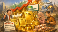 Harga Emas Antam Pegadaian Kembali Naik
