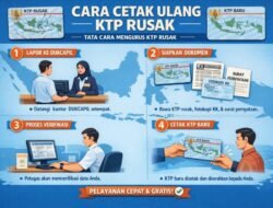 Cara dan Syarat Cetak Ulang KTP Rusak Tahun 2026