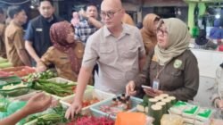 Jelang Ramadhan, Satgas Pangan Sidak Pasar Palembang