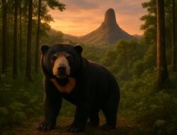 Teror Beruang Resahkan Warga Desa Padang Lahat