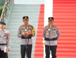 Serah Terima Pataka Kapolda Sumsel Penuh Haru