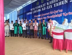 MTQ Kabupaten Empat Lawang ke-XIX Resmi Dibuka di Tebing Tinggi