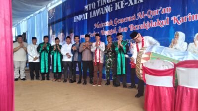 MTQ Kabupaten Empat Lawang ke-XIX Resmi Dibuka di Tebing Tinggi
