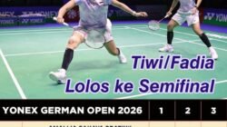 Peluang Juara Terbuka, Fadia/Tiwi Melesat Semifinal Jerman Open 2026