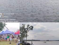 Masyarakat Ogan Ilir Tumpah Ruah Menikmati Wisata Air Gratis Yang Lagi Viral di Tanjung Senai