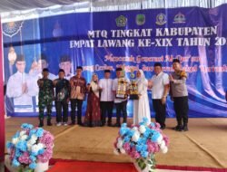 Kecamatan Saling Juara Umum MTQ Empat Lawang 2026