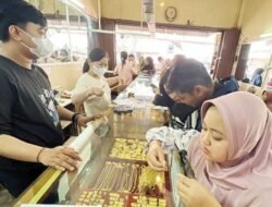 Rekor Harga Emas Picu Inflasi di Sumsel Sepanjang Januari