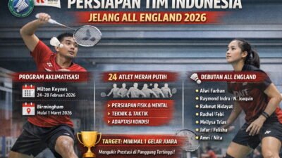 Indonesia Melaju Ke Panggung All England Open Badminton Championships 2026