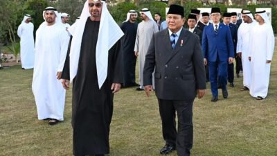 Agenda Strategis Pertemuan Prabowo–MBZ di Abu Dhabi