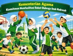 Kemenag RI Berkomitmen Fasilitasi Bakat Olahraga Anak Madrasah