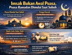 Cara Memahami Imsak, Ini Fungsi dan Edukasi Untuk Masyarakat Islam