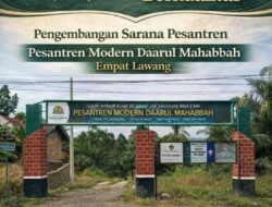 Ponpes Darul Mahabbah Buka Layanan Penyaluran Zakat