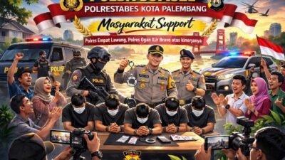 Bravo Untuk Polisi, Polda Sumsel Polrestabes Palembang