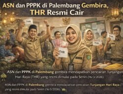 ASN dan PPPK di Palembang Gembira, THR Resmi Cair