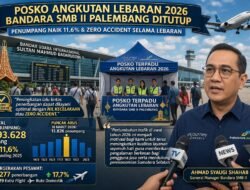 Arus Balik Lebaran 2026 di Bandara SMB II Palembang Catat Kenaikan Penumpang dan Zero Accident