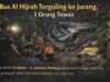 Bus AKAP Al Hijrah Terguling ke Jurang, Satu Penumpang Meninggal Dunia