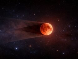 Catat 3 Maret 2026 Pukul 18.03 WIB,  BMKG Sebut Gerhana Bulan Total (GBT)