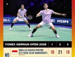 Pahlawan Badminton Nyaris Menang, Namun Lawan Lebih Agresif