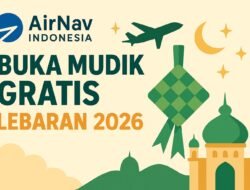 Buruan! AirNav Indonesia Buka Mudik Gratis Lebaran 2026