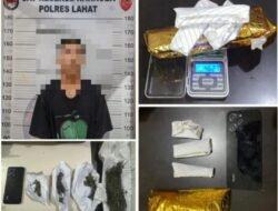 Polisi Tangkap Pengedar Ganja di Lahat