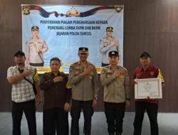 FKPM Pasar Lama Raih Juara I Polda Sumsel