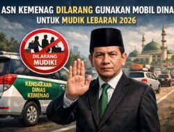 Menag Warning Pejabat Tak Gunakan Mobdin Mudik Lebaran