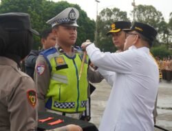 Bupati Joncik Muhammad Pimpin Apel Gelar Pasukan Operasi Ketupat Musi 2026