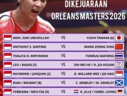 Orlean Master 2026, Indonesia Kirim 19 Atlit Badminton