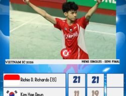 Tumbangkan Korea, Richi Duta Kunci Tiket Final VIC 2026