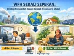 WFH Sekali Sepekan: Strategi Pemerintah Redam Dampak Krisis Energi Global?