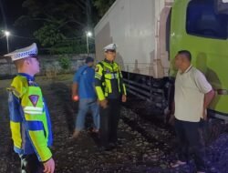 Polisi Lubuklinggau Batasi Truk ODOL, Arus Balik Lebaran Diprioritaskan