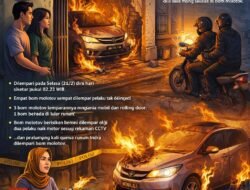 Rumah Warga Palembang Diteror Bom Molotov, Polisi Buru Pelaku