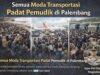 Arus Mudik Palembang Padati Semua Moda Transportasi