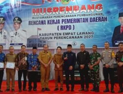 Musrenbang RKPD Empat Lawang Fokus SDM 2027
